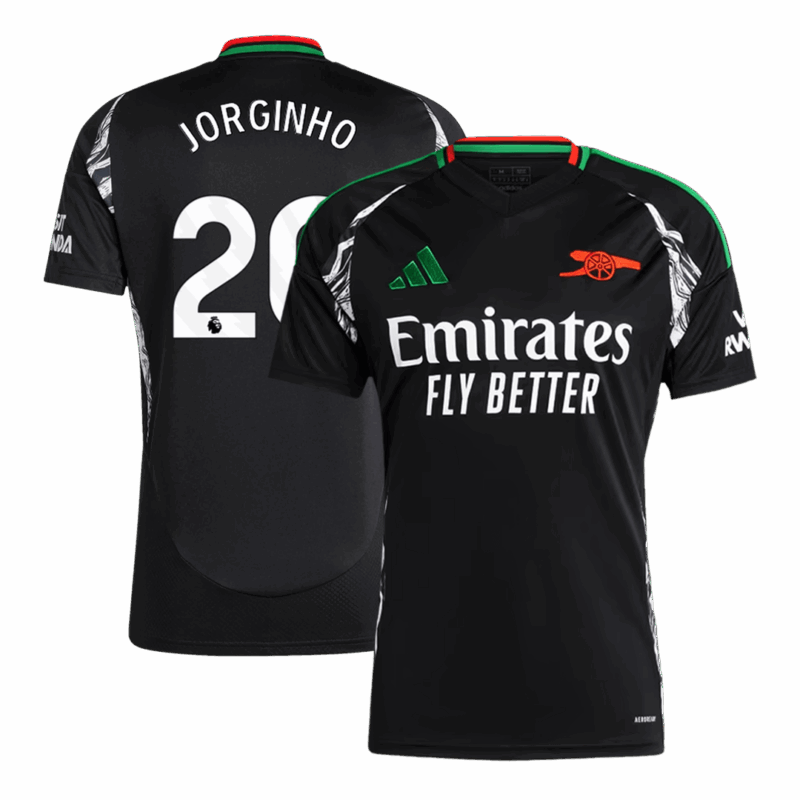 アーセナル JORGINHO #20 アウェイ サッカーユニフォーム 2024/25
