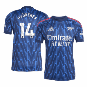 594478_1 アーセナル GYÖKERES #14 アウェイ サッカーユニフォーム 2025/26
