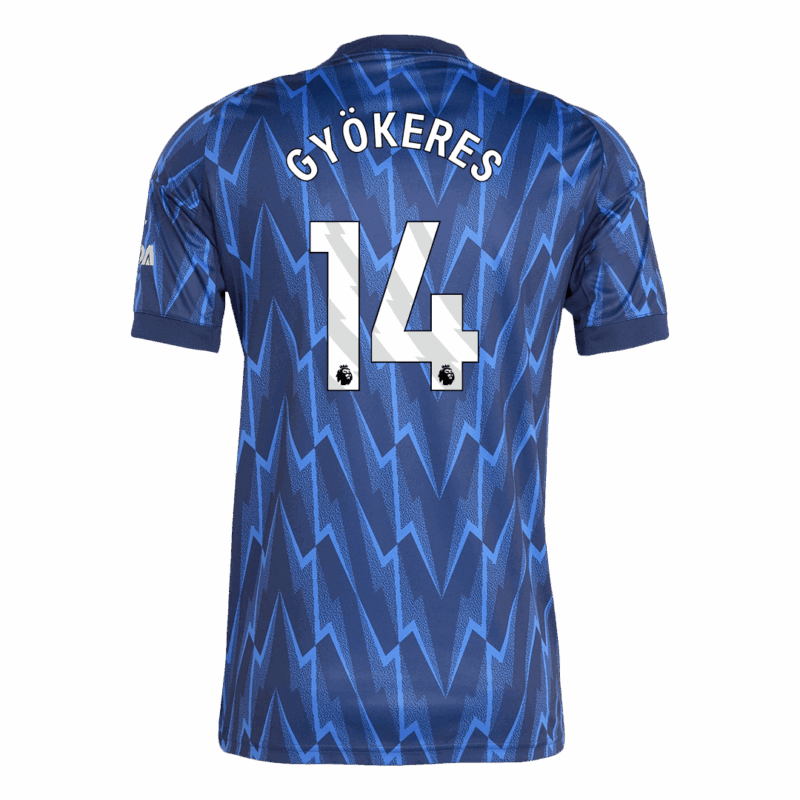 594478_3 アーセナル GYÖKERES #14 アウェイ サッカーユニフォーム 2025/26