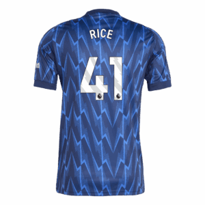 アーセナル RICE #41 アウェイ サッカーユニフォーム 2025/26
