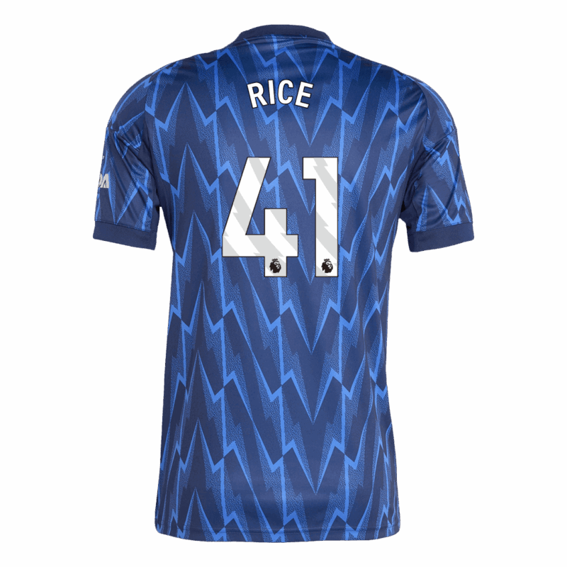 アーセナル RICE #41 アウェイ サッカーユニフォーム 2025/26