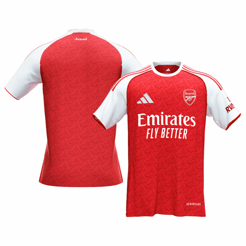 アーセナル ホーム サッカーユニフォーム 2025/26 Red