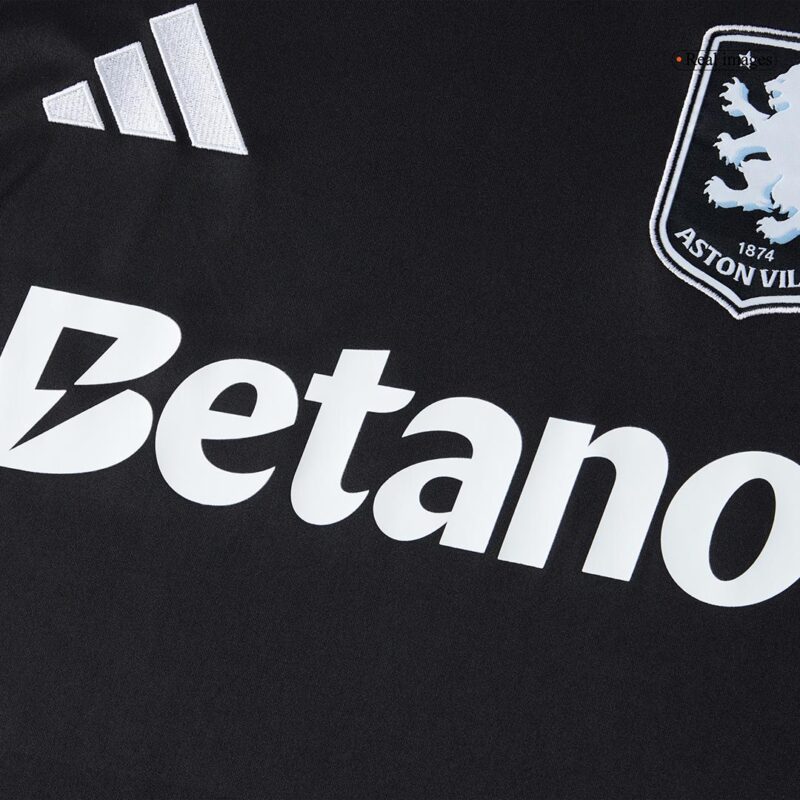 Aston Villa アウェイ サッカーユニフォーム 25/26 Black