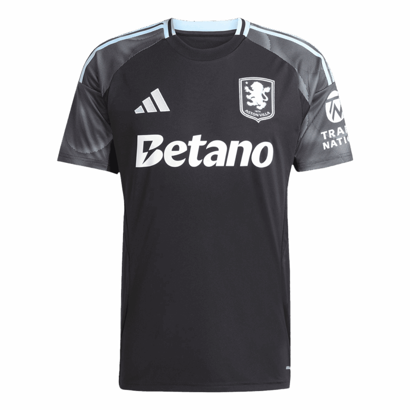 Aston Villa アウェイ サッカーユニフォーム 25/26 Black