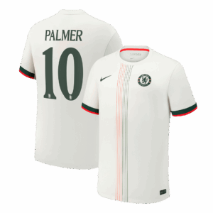 チェルシー PALMER #10 アウェイ サッカーユニフォーム 2025/26 - UCL Edition