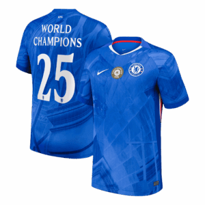 チェルシー WORLD CHAMPIONS #25 ホーム サッカーユニフォーム 2025/26