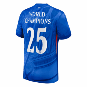 チェルシー WORLD CHAMPIONS #25 ホーム サッカーユニフォーム 2025/26