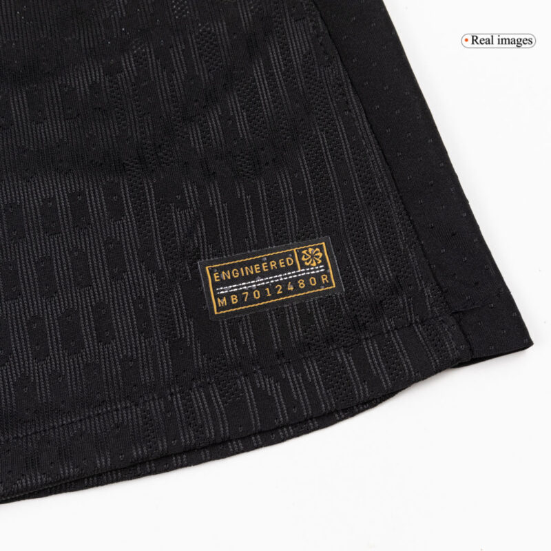 605716_9 オーセンティック チェルシー サード アウェイ サッカーユニフォーム 25/26 Black