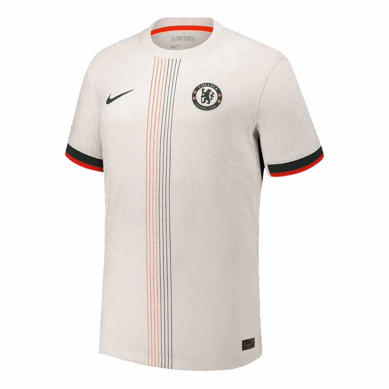 HATO #21 オーセンティック チェルシー アウェイ サッカーユニフォーム 2025/26 White