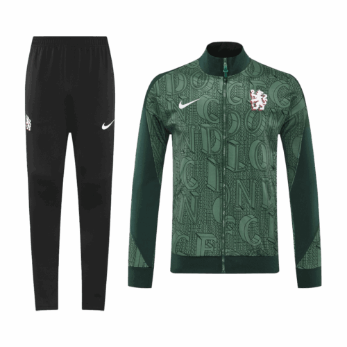 608844_1 チェルシー Training キット 2025/26 - Green (Jacket+Pants)