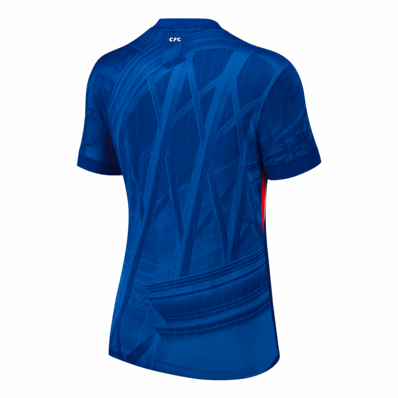 588877_2 レディース チェルシー ホーム サッカーユニフォーム 2025/26 Blue