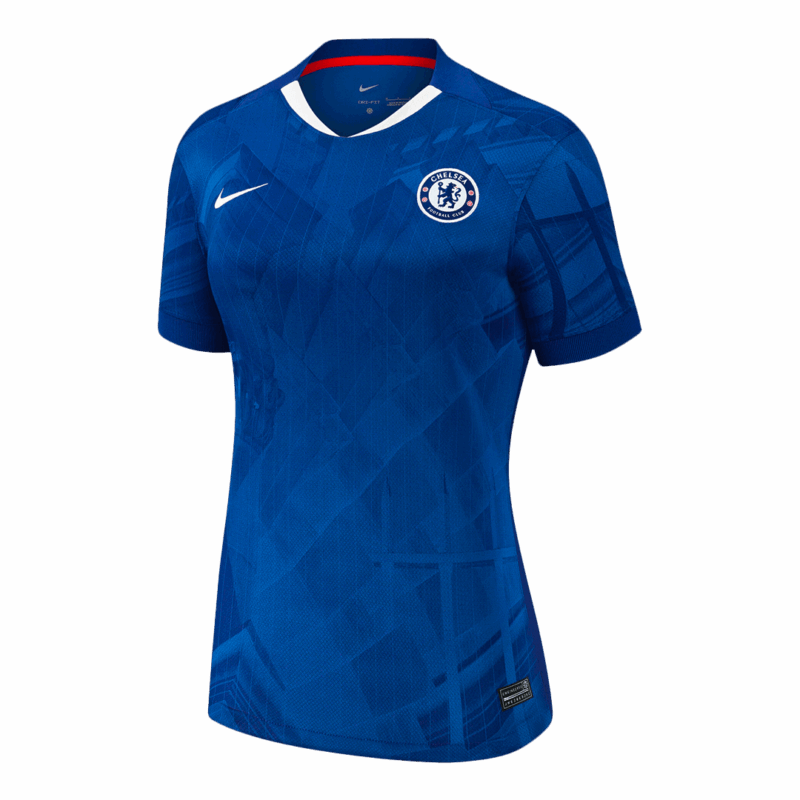 588877_4 レディース チェルシー ホーム サッカーユニフォーム 2025/26 Blue