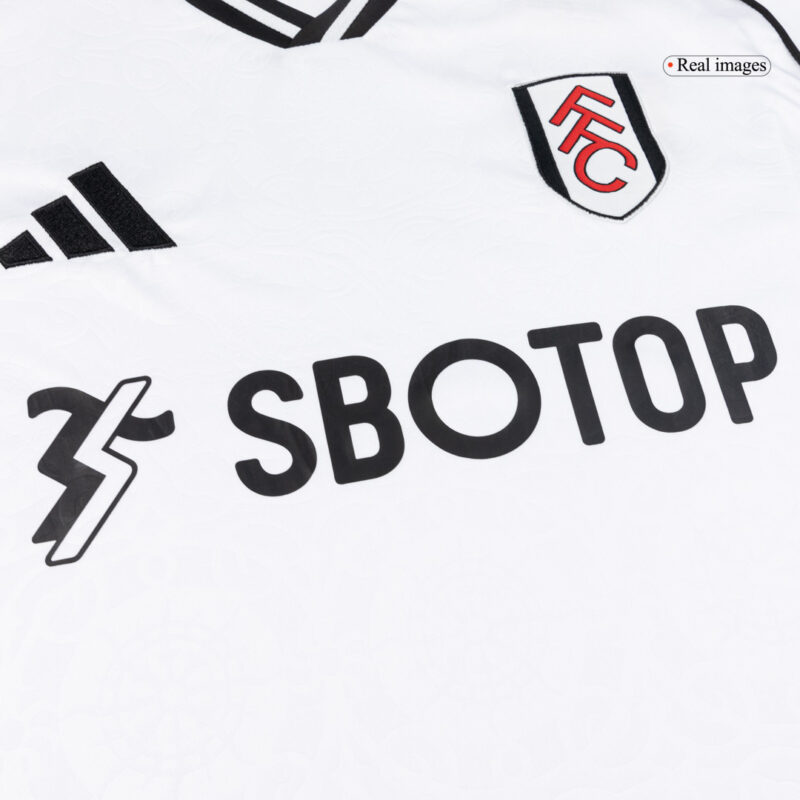 599073_8 Fulham ホーム ユニフォーム オーセンティック 2025/26
