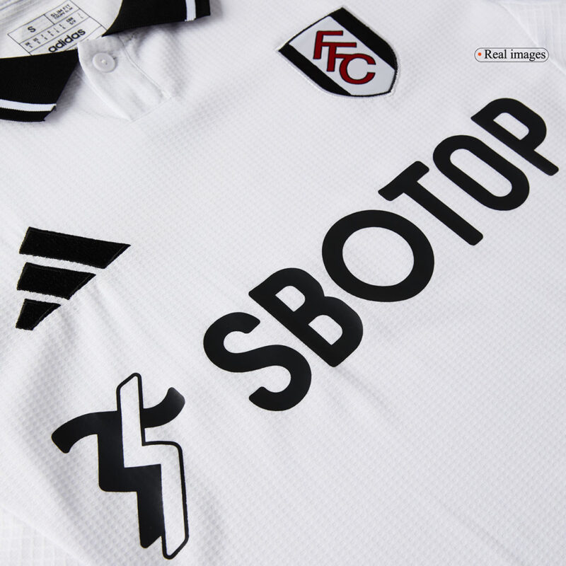 501341_10 Fulham ホーム サッカーユニフォーム 2024/25