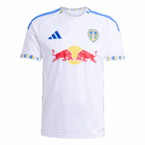 594521_4 Leeds United ホーム サッカーユニフォーム 2025/26