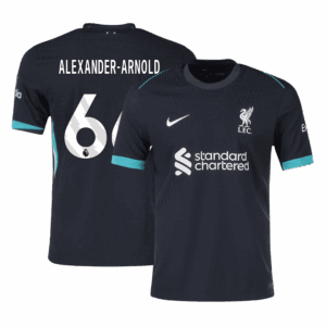 502317_1 リバプール ALEXANDER-ARNOLD #66 アウェイ サッカーユニフォーム オーセンティック 2024/25