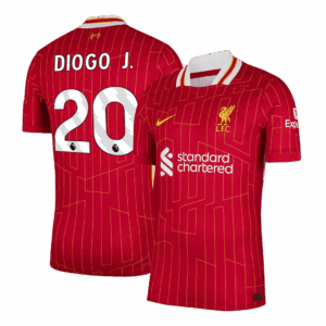 591340_1 リバプール DIOGO J. #20 ホーム サッカーユニフォーム オーセンティック 2024/25