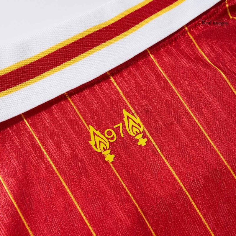 591341_8 リバプール DIOGO J. #20 ホーム サッカーユニフォーム オーセンティック 2024/25 - UCL Edition