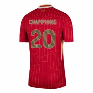 584932_3 リバプール CHAMPIONS #20 ホーム サッカーユニフォーム オーセンティック 2024/25