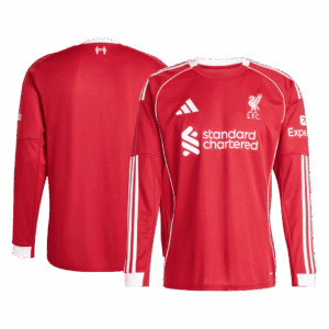 599612_3 リバプール ホーム サッカーユニフォーム Retro 2025/26 - 長袖