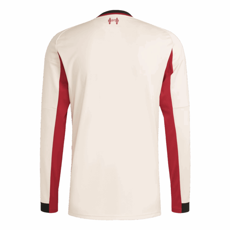 600052_2 リバプール アウェイ サッカーユニフォーム Retro 2025/26 - 長袖