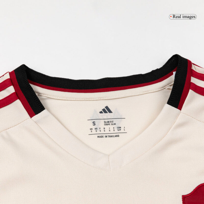 600052_5 リバプール アウェイ サッカーユニフォーム Retro 2025/26 - 長袖