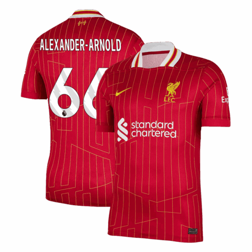 488506_1 リバプール ALEXANDER-ARNOLD #66 ホーム サッカーユニフォーム 2024/25