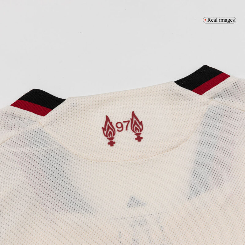 ISAK #9 オーセンティック リバプール アウェイ サッカーユニフォーム 25/26 White
