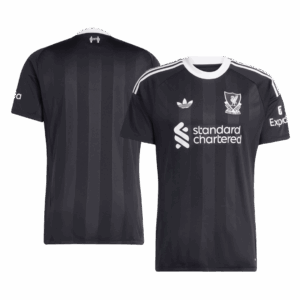 606440_3 リバプール Goalkeeper サッカーユニフォーム 25/26 Black