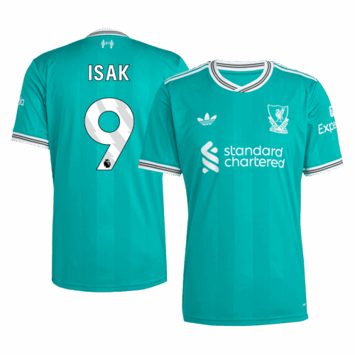 604308_1 Liverpool ISAK #9 Third Away Soccer Jersey 2025/26