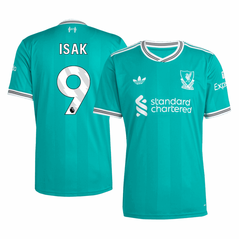 Liverpool ISAK #9 Third Away Soccer Jersey 2025/26