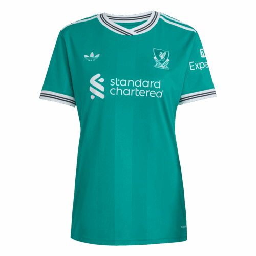 レディース リバプール サード  アウェイ サッカーユニフォーム 2025/26