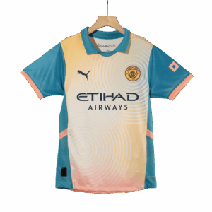 597218_4 マンチェスターシティ FODEN #47 Fourth アウェイ サッカーユニフォーム オーセンティック 2024/25 - Definitely City