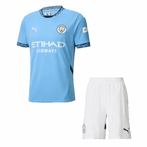 597095_1 マンチェスターシティ ホーム ユニフォーム キット 2024/25 上下セット