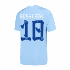 マンチェスターシティ GREALISH #10 Japanese Tour Printing ホーム ユニフォーム 2023/24