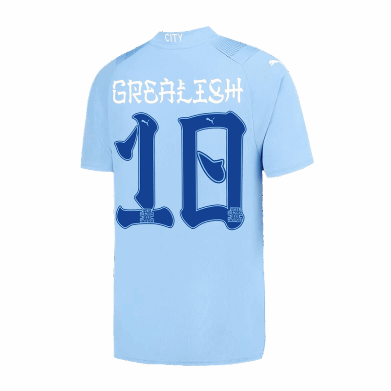 マンチェスターシティ GREALISH #10 Japanese Tour Printing ホーム ユニフォーム 2023/24