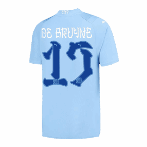 マンチェスターシティ DE BRUYNE #17 Japanese Tour Printing ホーム ユニフォーム 2023/24