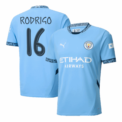マンチェスターシティ RODRIGO #16 ホーム ユニフォーム 2024/25 - UCL Edition