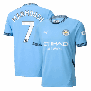 597219_1 マンチェスターシティ MARMOUSH #7 ホーム ユニフォーム 2024/25