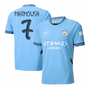 マンチェスターシティ MARMOUSH #7 ホーム ユニフォーム 2024/25 - UCL Edition