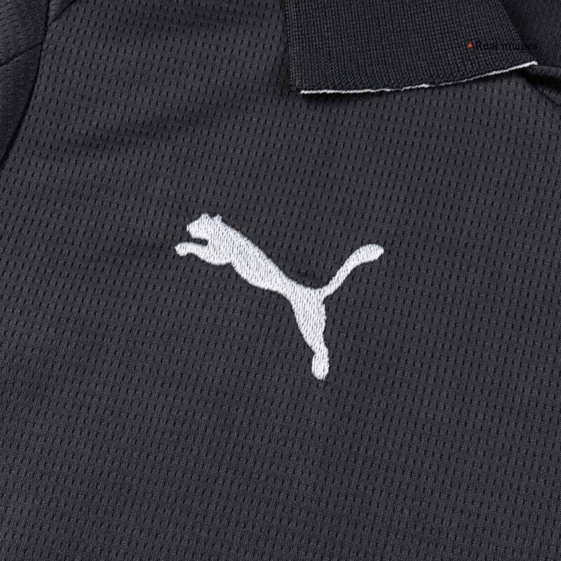 キッズ  マンチェスターシティ アウェイ サッカーユニフォーム キット上下セット 2025/26 Black