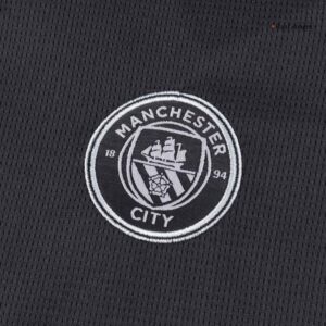 Kid's Manchester City Away Soccer Jersey Kit(Jersey+Shorts+Socks) 2025/26 Black
