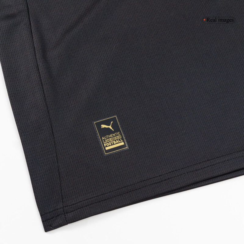 Kid's Manchester City Away Soccer Jersey Kit(Jersey+Shorts+Socks) 2025/26 Black