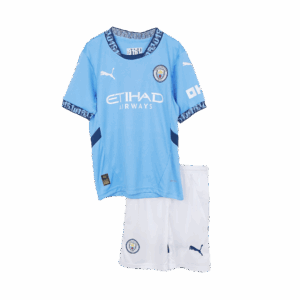 マンチェスターシティ ホーム ユニフォーム キット 2024/25 キッズ 上下セット