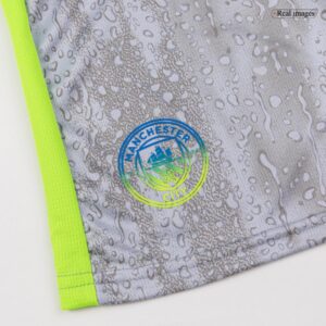 Kid's Manchester City Third Kit 25/26 Gray