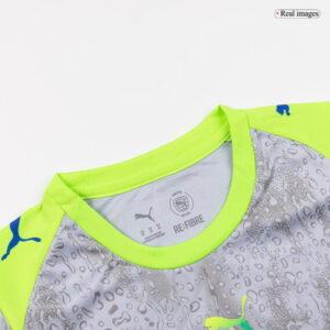 Kid's Manchester City Third Kit 25/26 Gray