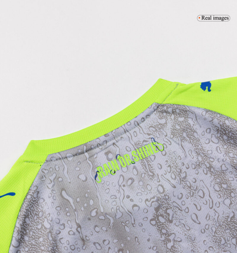 Kid's Manchester City Third Kit 25/26 Gray