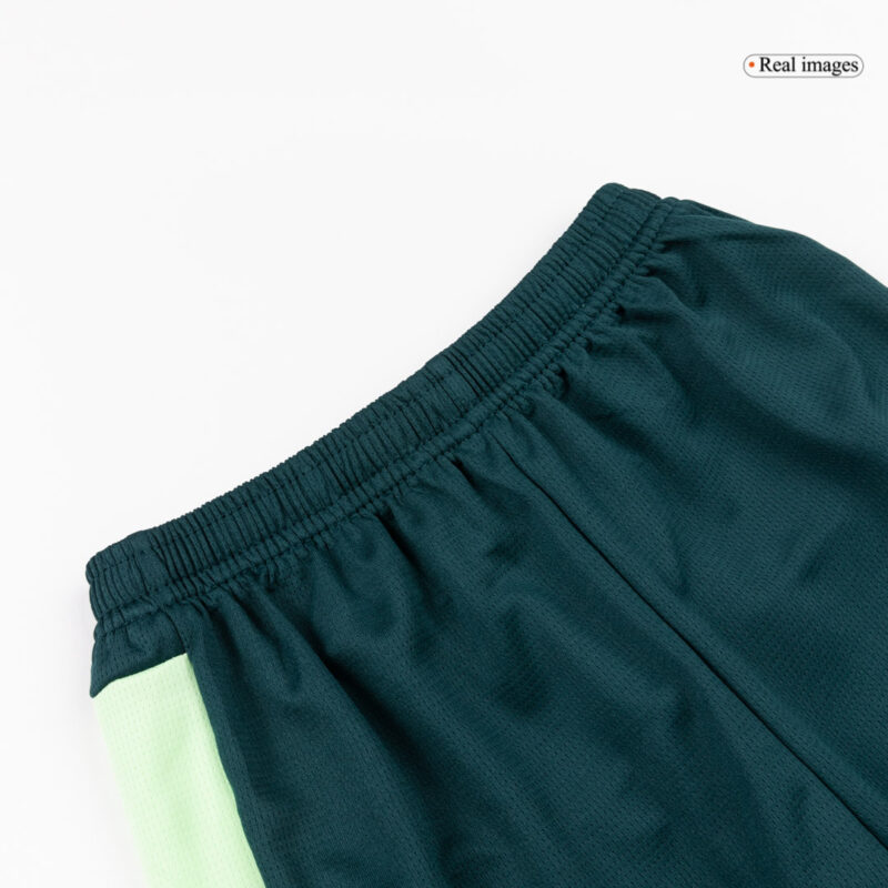 Kid's Manchester City Fourth Soccer Jersey Kit(Jersey+Shorts) 25/26 Green