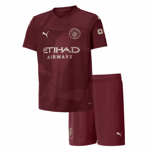597142_1 マンチェスターシティ サード アウェイ ユニフォーム キット 2024/25 キッズ 上下セット