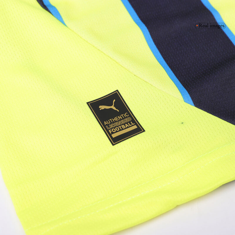 597170_12 マンチェスターシティ アウェイ サッカーユニフォーム キット 2024/25 上下セット